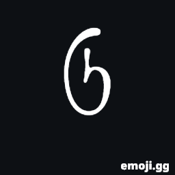 Mongolian Digit Six Symbol