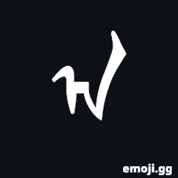 Mongolian Letter A Symbol