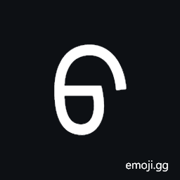 Mongolian Letter Ba Symbol