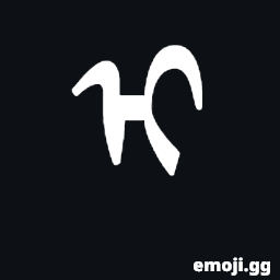 Mongolian Letter I Symbol