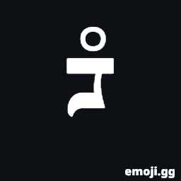 Mongolian Letter Sibe Cha Symbol