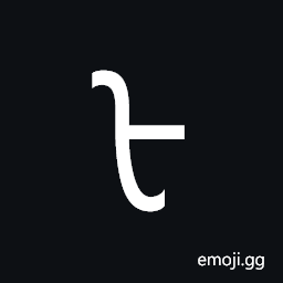 Mongolian Letter Sibe Fa Symbol
