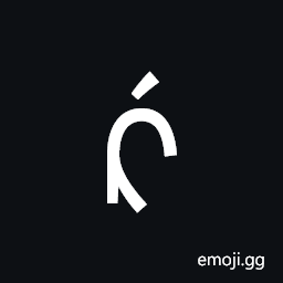 Mongolian Letter Sibe Gaa Symbol