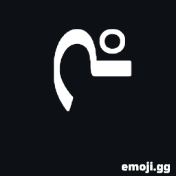 Mongolian Letter Sibe Ha Symbol