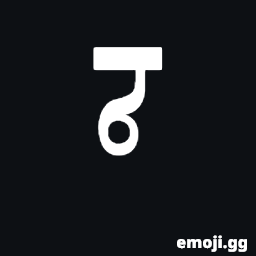Mongolian Letter Todo Cha Symbol