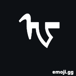 Mongolian Letter Todo Haa Symbol