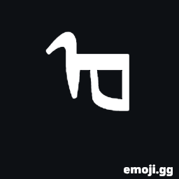 Mongolian Letter Todo O Symbol