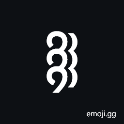 Mongolian Triple Birga with Ornament Symbol