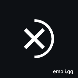 Multiplication Sign In Right Half Circle Symbol