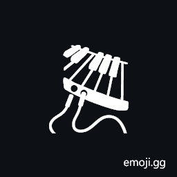 Musical Keyboard with Jacks Symbol