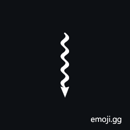 Musical Symbol Arpeggiato Down Symbol