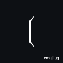 Musical Symbol Bracket Symbol