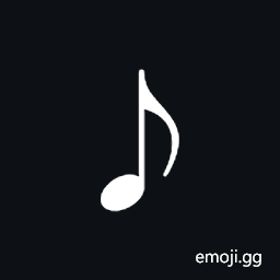 Musical Symbol Grace Note No Slash Symbol