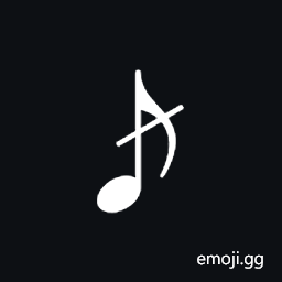 Musical Symbol Grace Note Slash Symbol
