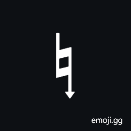 Musical Symbol Natural Down Symbol