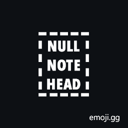 Musical Symbol Null Notehead Symbol
