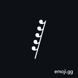 Musical Symbol One Hundred Twenty-Eighth Rest Symbol