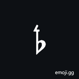 Musical Symbol Quarter Tone Flat Symbol