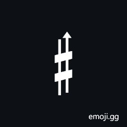 Musical Symbol Sharp Up Symbol