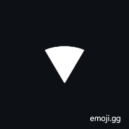 Musical Symbol Triangle-Round Notehead Down Black Symbol