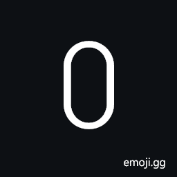 Myanmar Tai Laing Digit Zero Symbol
