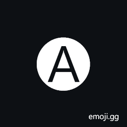 Negative Circled Latin Capital Letter A Symbol