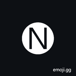 Negative Circled Latin Capital Letter N Symbol