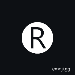 Negative Circled Latin Capital Letter R Symbol
