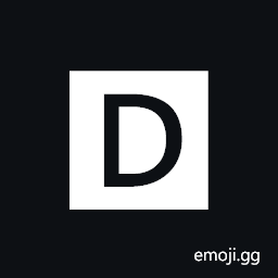 Negative Squared Latin Capital Letter D Symbol