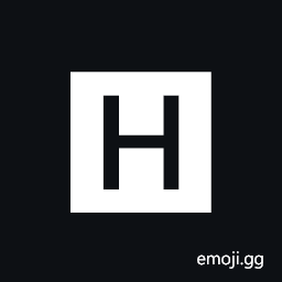 Negative Squared Latin Capital Letter H Symbol