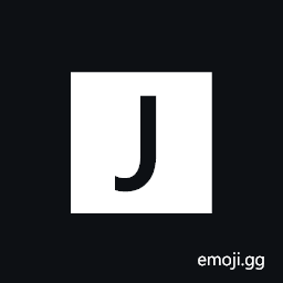 Negative Squared Latin Capital Letter J Symbol