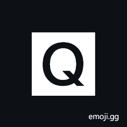 Negative Squared Latin Capital Letter Q Symbol