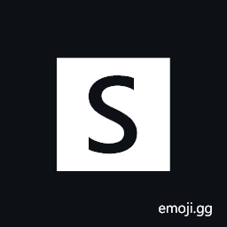 Negative Squared Latin Capital Letter S Symbol