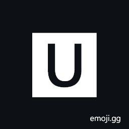 Negative Squared Latin Capital Letter U Symbol