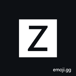 Negative Squared Latin Capital Letter Z Symbol