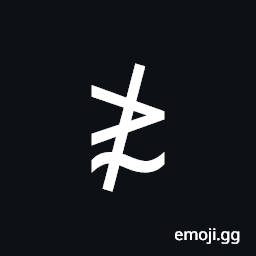Neither Greater-Than nor Equivalent To Symbol