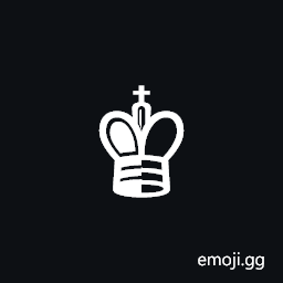 Neutral Chess King Symbol