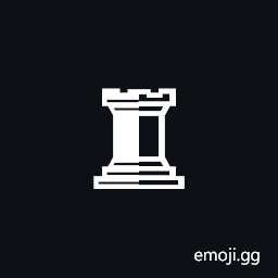 Neutral Chess Rook Symbol