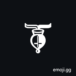 Neutral Chess Turned Bishop Symbol