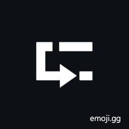 Newline Right Symbol