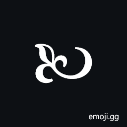 North West Pointing Bud Symbol
