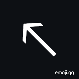 North West Sans-Serif Arrow Symbol