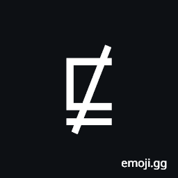 Not Square Image of or Equal To Symbol