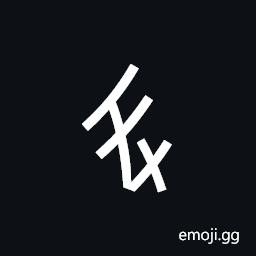 Nushu Character-1B1C2 Symbol