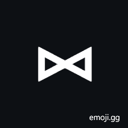 Ocr Bow Tie Symbol