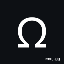 Ohm Sign Symbol