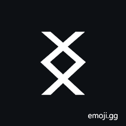 Old Hungarian Capital Letter Eh Symbol