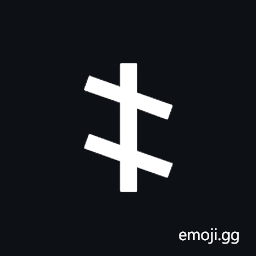 Old Italic Letter Ze Symbol