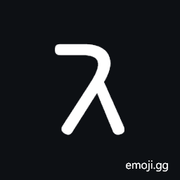 Old North Arabian Letter Khah Symbol