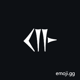 Old Persian Sign Ga Symbol